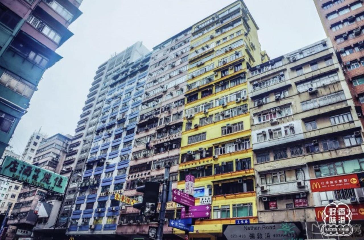 Homestay 24fall港碩香港旺角短租月租hkd8500共享民宿近旺角站唐樓無電梯高樓層大窗戶舒適乾淨 *